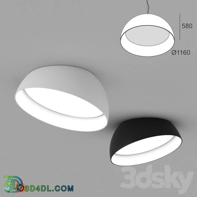 Ceiling lamp Delta Light Superdome Recessed