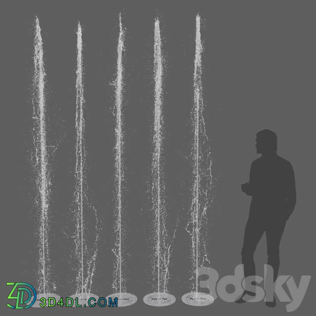 Urban environment Pedestrian fountain Dry Deck KIT FPK 5000