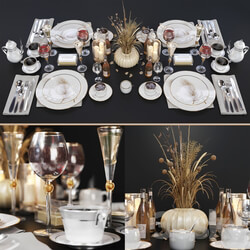 Luxury table setting 