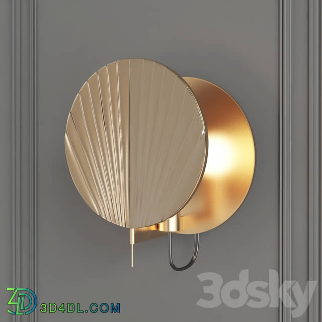 Guinea Wall Lamp Green by Servomuto