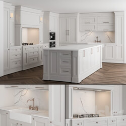 Kitchen Kitchen NeoClassic white Set 16 