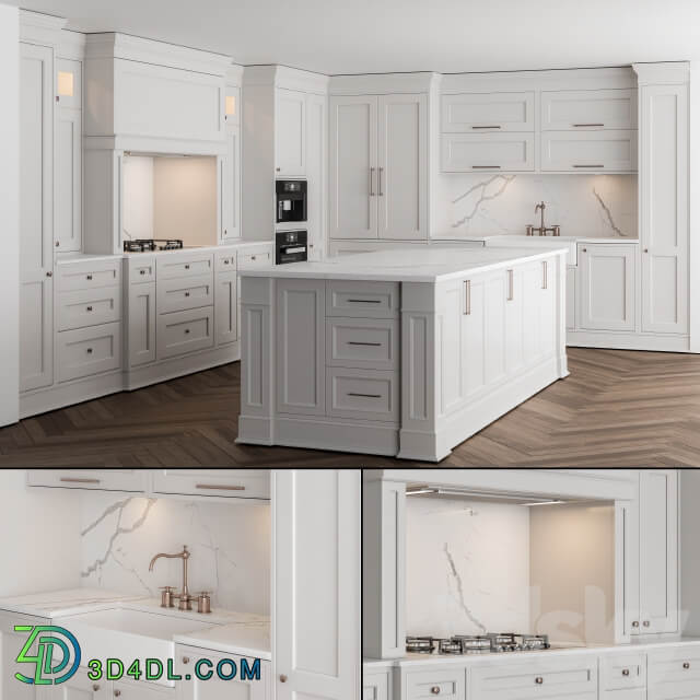 Kitchen Kitchen NeoClassic white Set 16