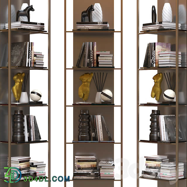 Rack Bookcase Uffizio