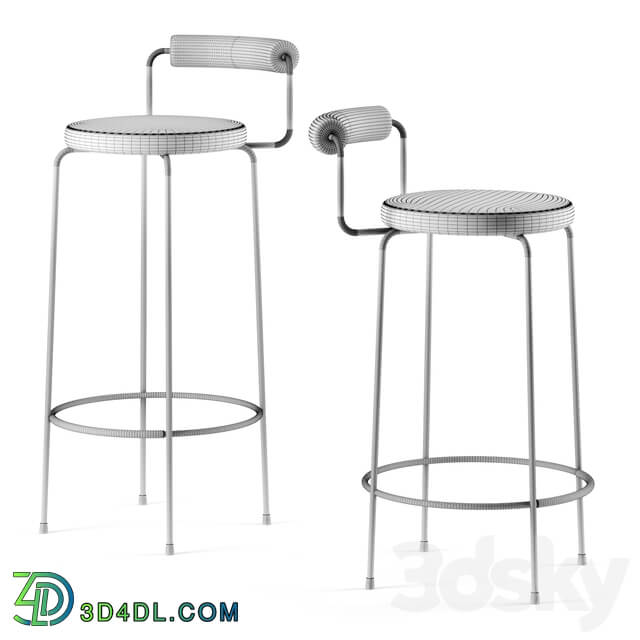 Iva barstool by Grazia Co