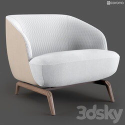 JANET Armchair By Giorgetti 