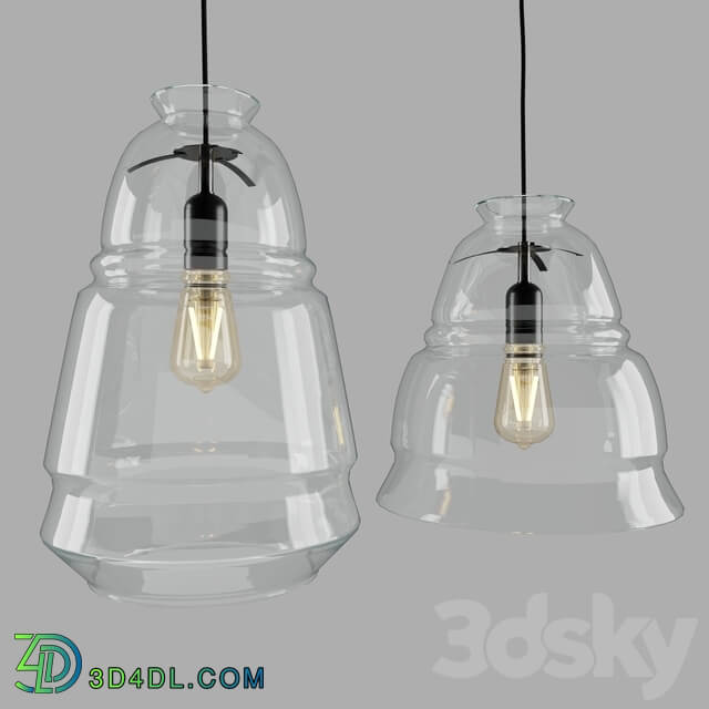 ZARA HOME CEILING LAMP Pendant light 3D Models