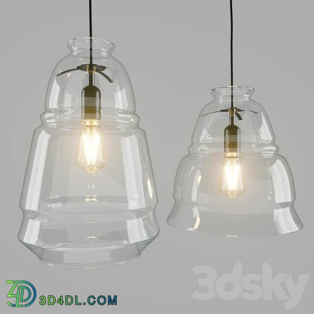 ZARA HOME CEILING LAMP Pendant light 3D Models