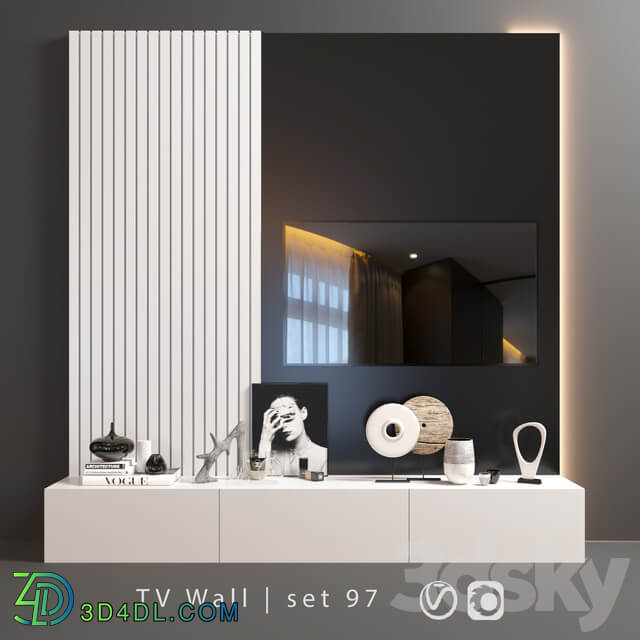 TV Wall set 97