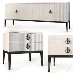Sideboard Chest of drawer Chest of drawers and bedside table Lima. Nightstand sideboard by Medusa Home 