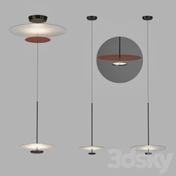 Pendant light Flat Hanging Lamp by Vibia 