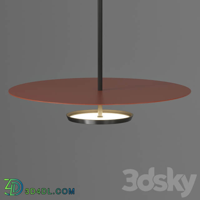 Pendant light Flat Hanging Lamp by Vibia