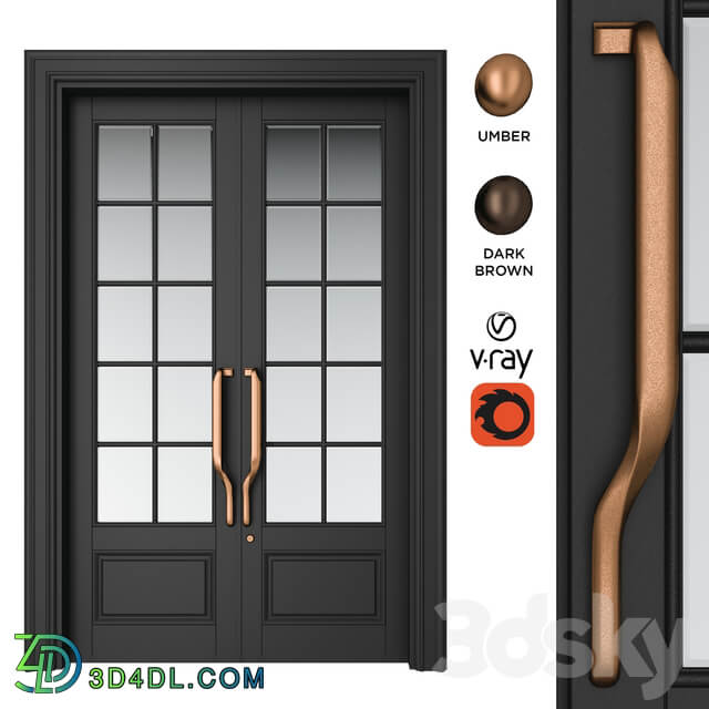 Door Set Elmes Archism T2084