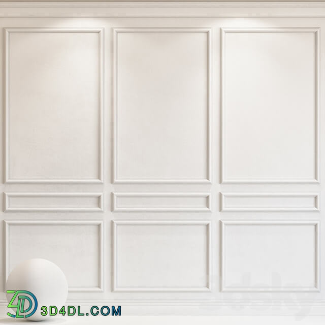 Stone Decorative plaster with molding 72