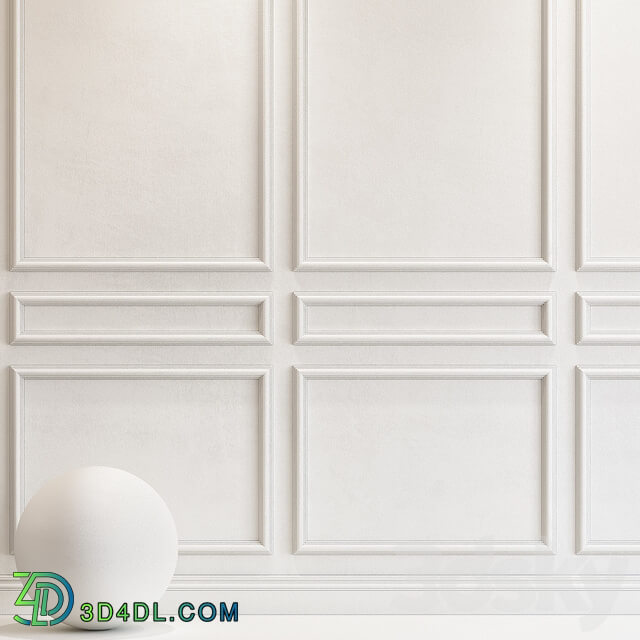 Stone Decorative plaster with molding 72