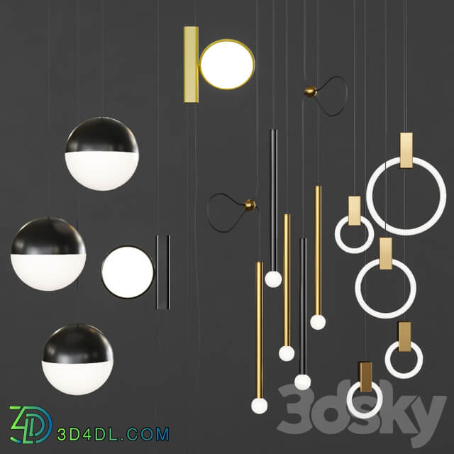 Pendant light Pendant lights set 041