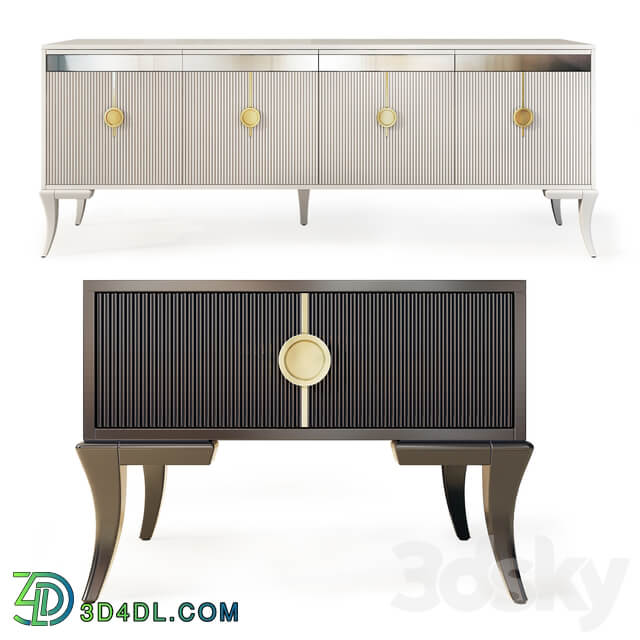 Sideboard Chest of drawer Chest of drawers and bedside table Keops. Nightstand sideboard by Medusa Home