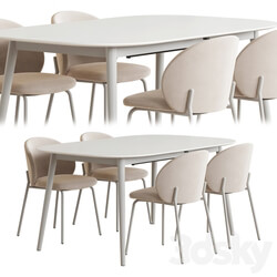 Table Chair Kingston table Princeton chair Boconcept 