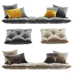 Seat pillow set 6 