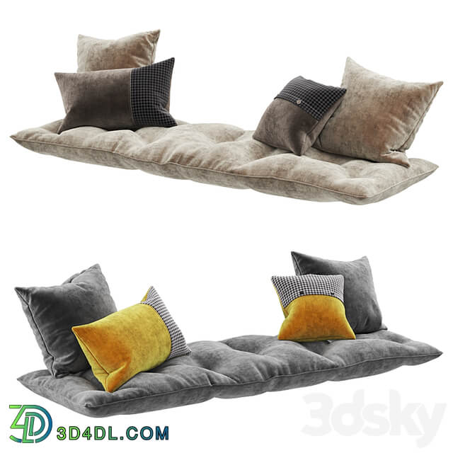 Seat pillow set 6