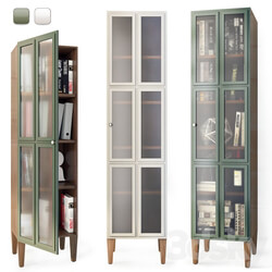 Wardrobe Display cabinets Bookcase one door Andersen. Cabinet bookcase by Etg Home 