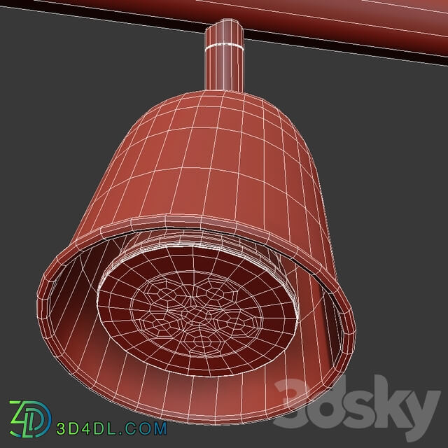 IKEA SKURUP Ceiling tire Pendant light 3D Models