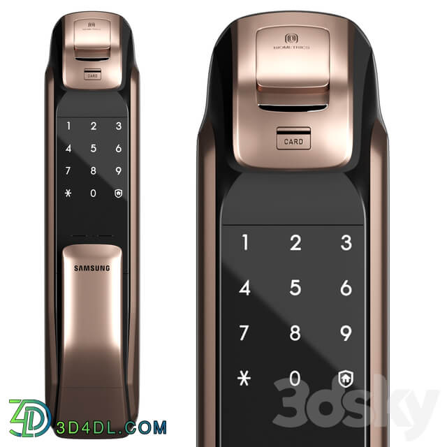 Samsung Digital Door Lock 01 Miscellaneous 3D Models