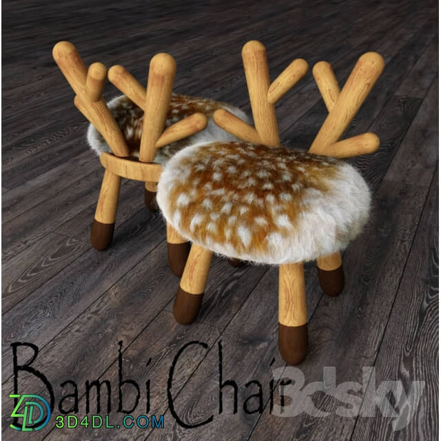 Table Chair Bambi Chair