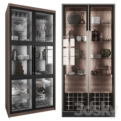 Wardrobe Display cabinets Сupboard with dishes My Design 4 