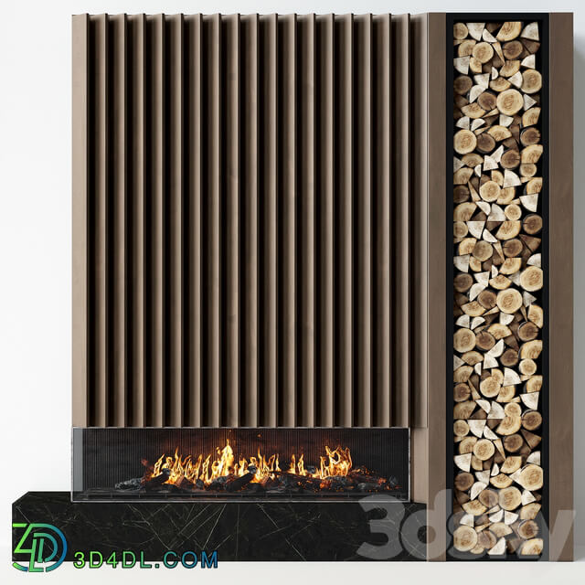 Fireplace modern 55