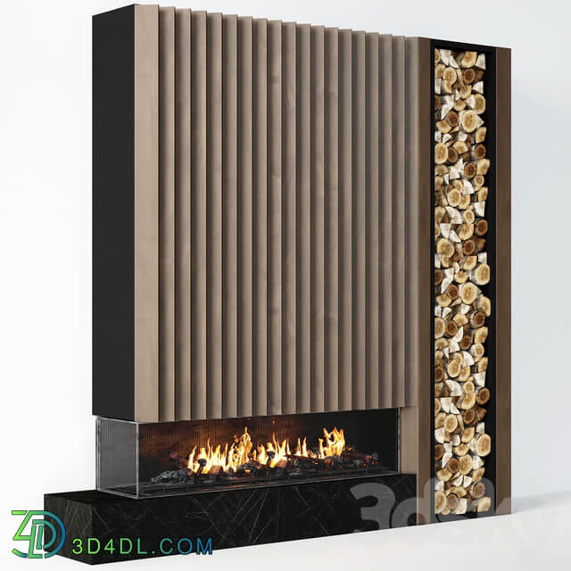 Fireplace modern 55