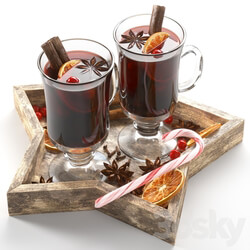 Christmas mulled wine 
