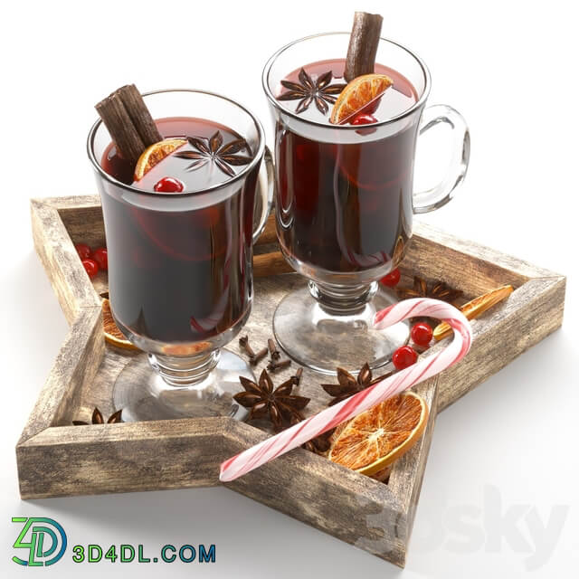 Christmas mulled wine