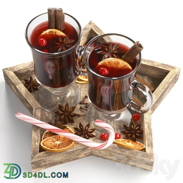 Christmas mulled wine