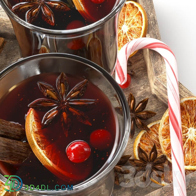 Christmas mulled wine