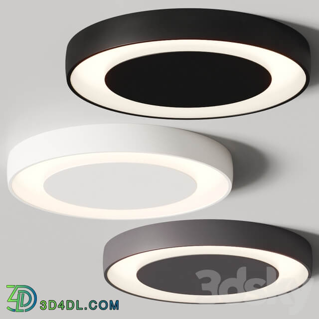 Ceiling lamp Modular Lighting Instruments Flat Moon Eclips Ceiling Lamps