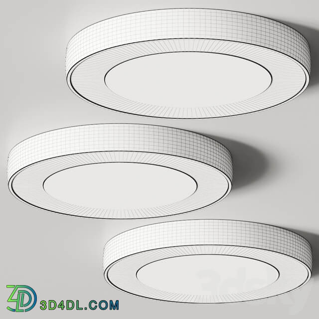 Ceiling lamp Modular Lighting Instruments Flat Moon Eclips Ceiling Lamps