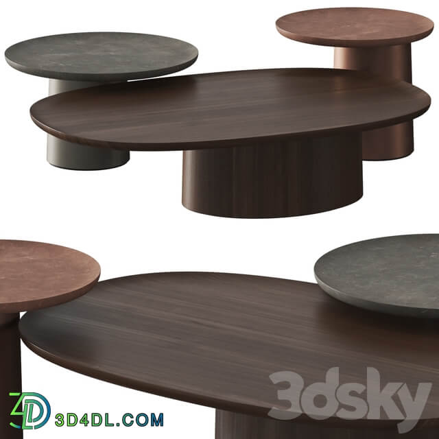 Molteni C. Louisa Coffee Side Tables