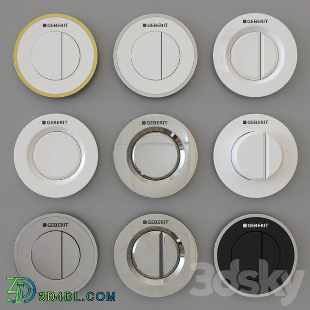 Miscellaneous Geberit flush buttons