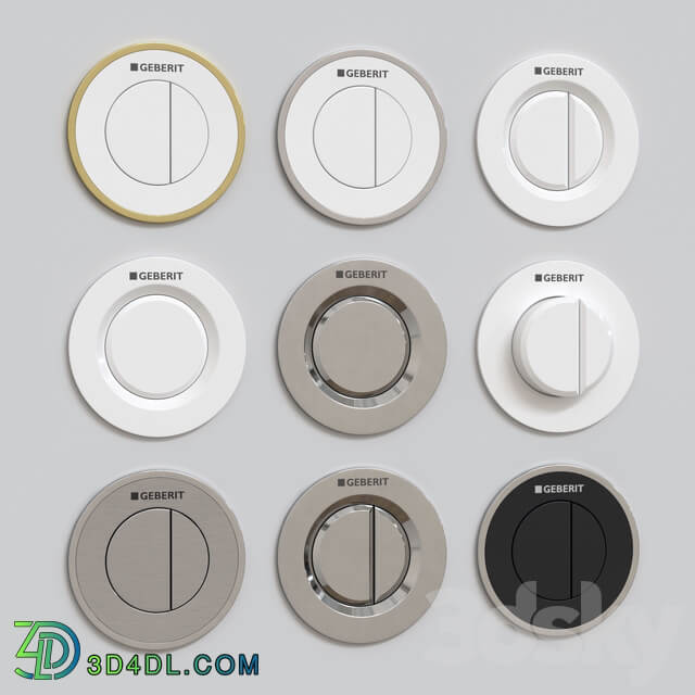 Miscellaneous Geberit flush buttons