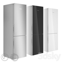 MIELE Two compartment refrigerator KFN29683D in three colors 
