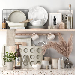 Kitchen Decorative Set 05 