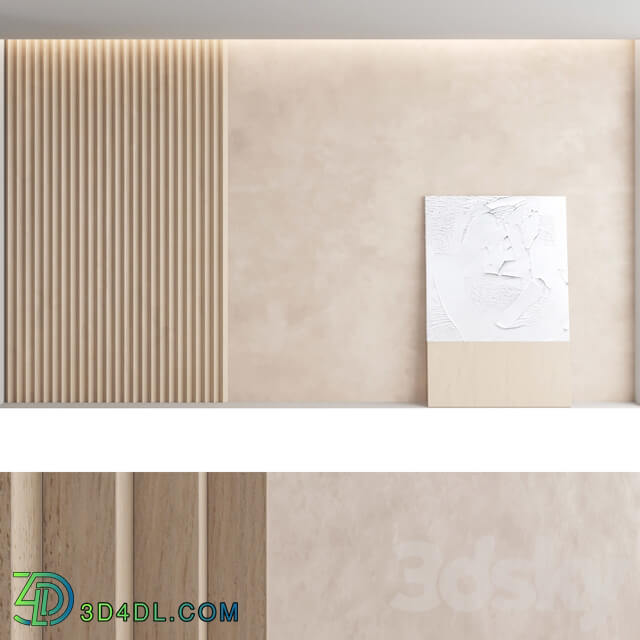 Decorative wall panel set 55