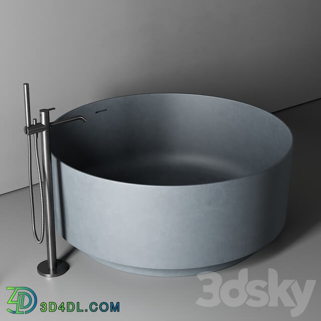 Inbani Arc Round Bathtub