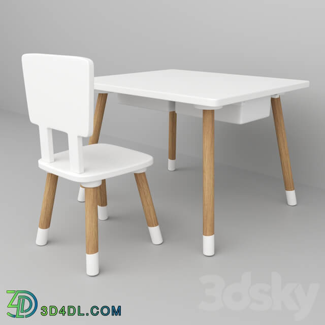 Table Chair Casper table and classic chair