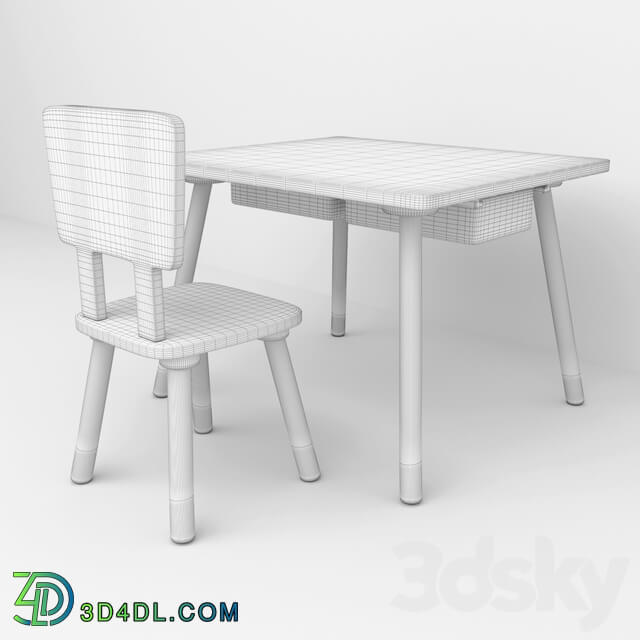 Table Chair Casper table and classic chair