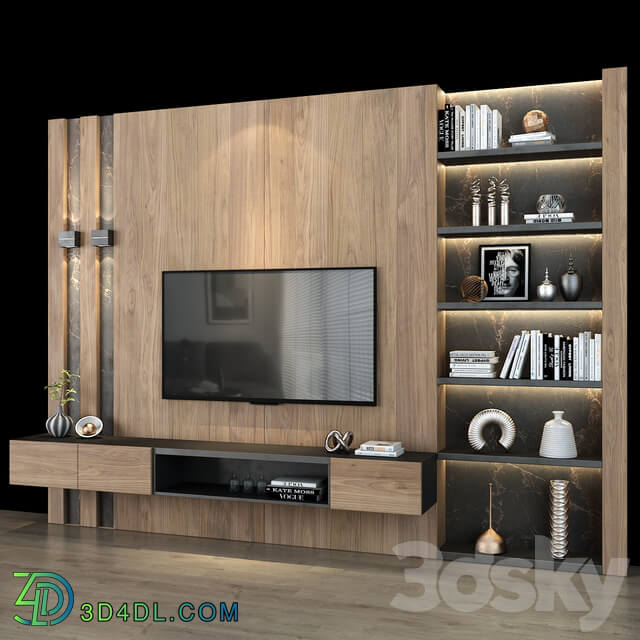 TV shelf 0259