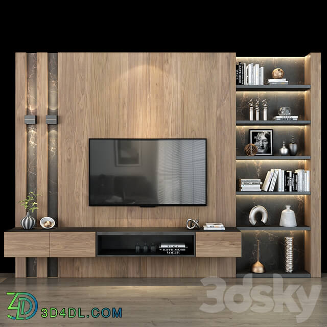 TV shelf 0259