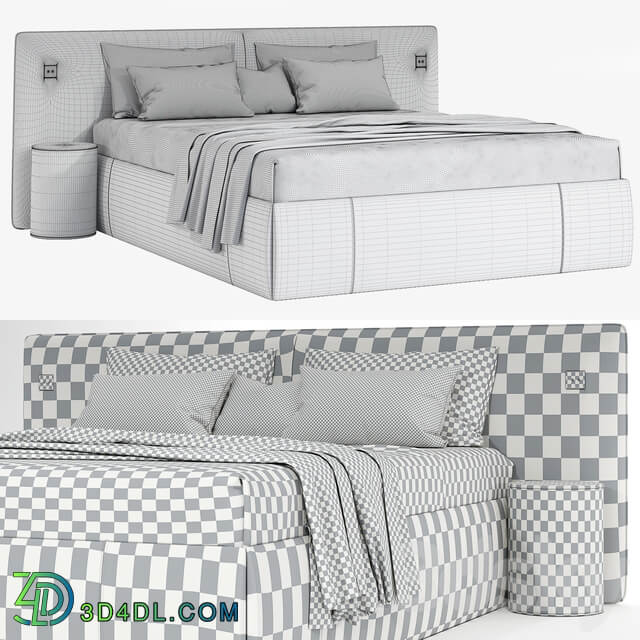 Bed Bed Modern 03