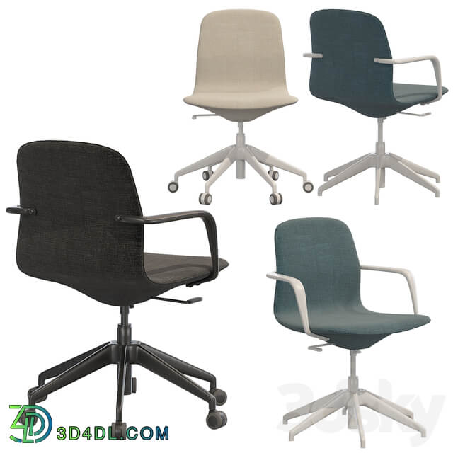 Ikea LANGFJALL office chair low back 