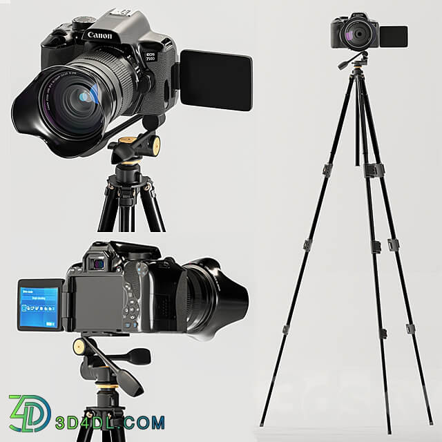 canon 750d Miscellaneous 3D Models